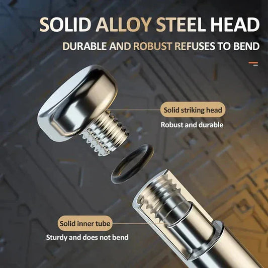 Nanovac™ Stainless Steel Self Defence Foldable Pointer & Safety Hiking Stick